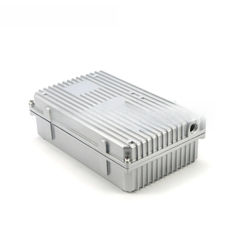 

A-021B Field signal amplifier shell, bridge cast aluminum waterproof box, chassis 304 * 184 * 88MM