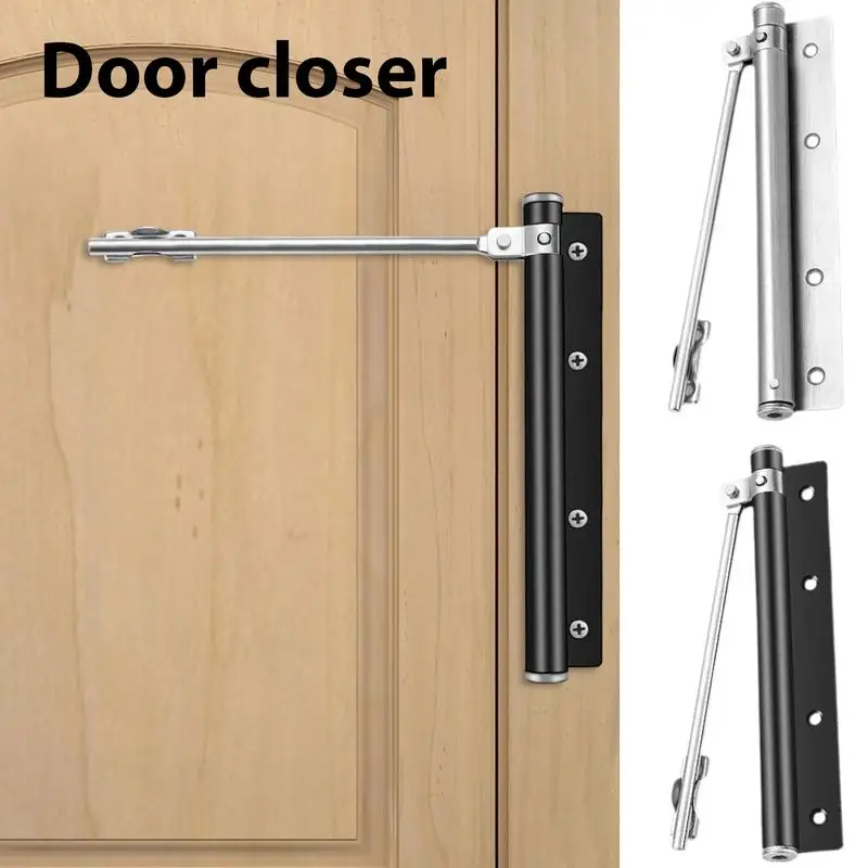 

Commercial Door Closer Stainless Steel Adjustable Door Closer Quiet Heavy Duty Door Closer For Home And Commercial