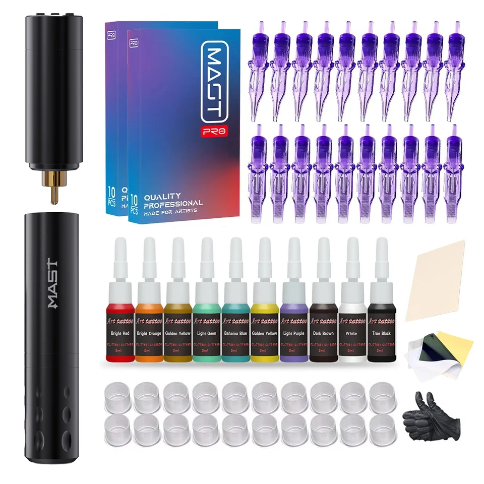 Mast Tour Air Permanent Makeup Tattoo Machine Kit