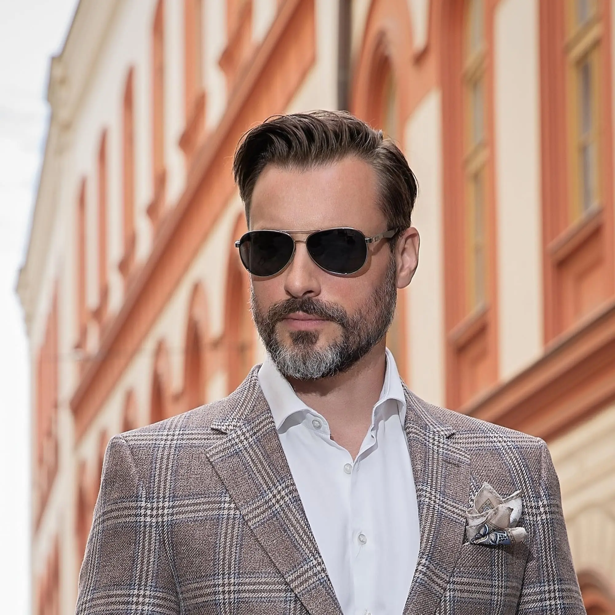 bluemoky-本物の偏光アビエイターサングラス男性用カーボンファイバーテンプルパイロットサングラスミラーレンズ付き-uv-保護