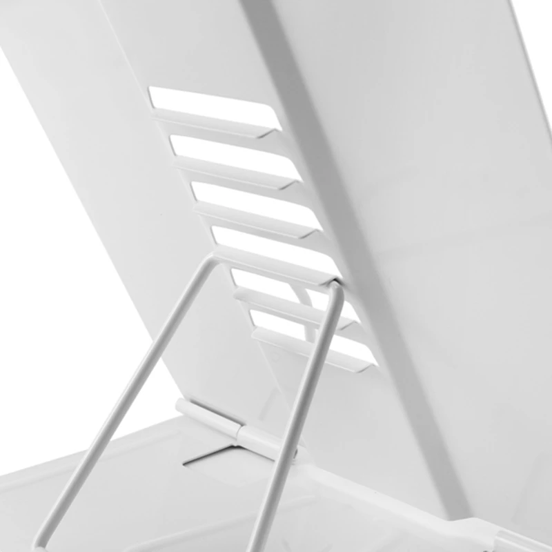 Portable Metal Adjustable Reading Book Holder Support Document Shelf Bookstand Eye Protection