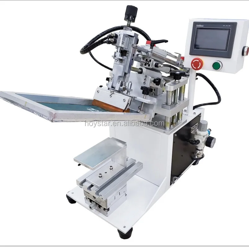 Desktop Silk Screen Printer For Plastic Ruler Screen Printing Machine