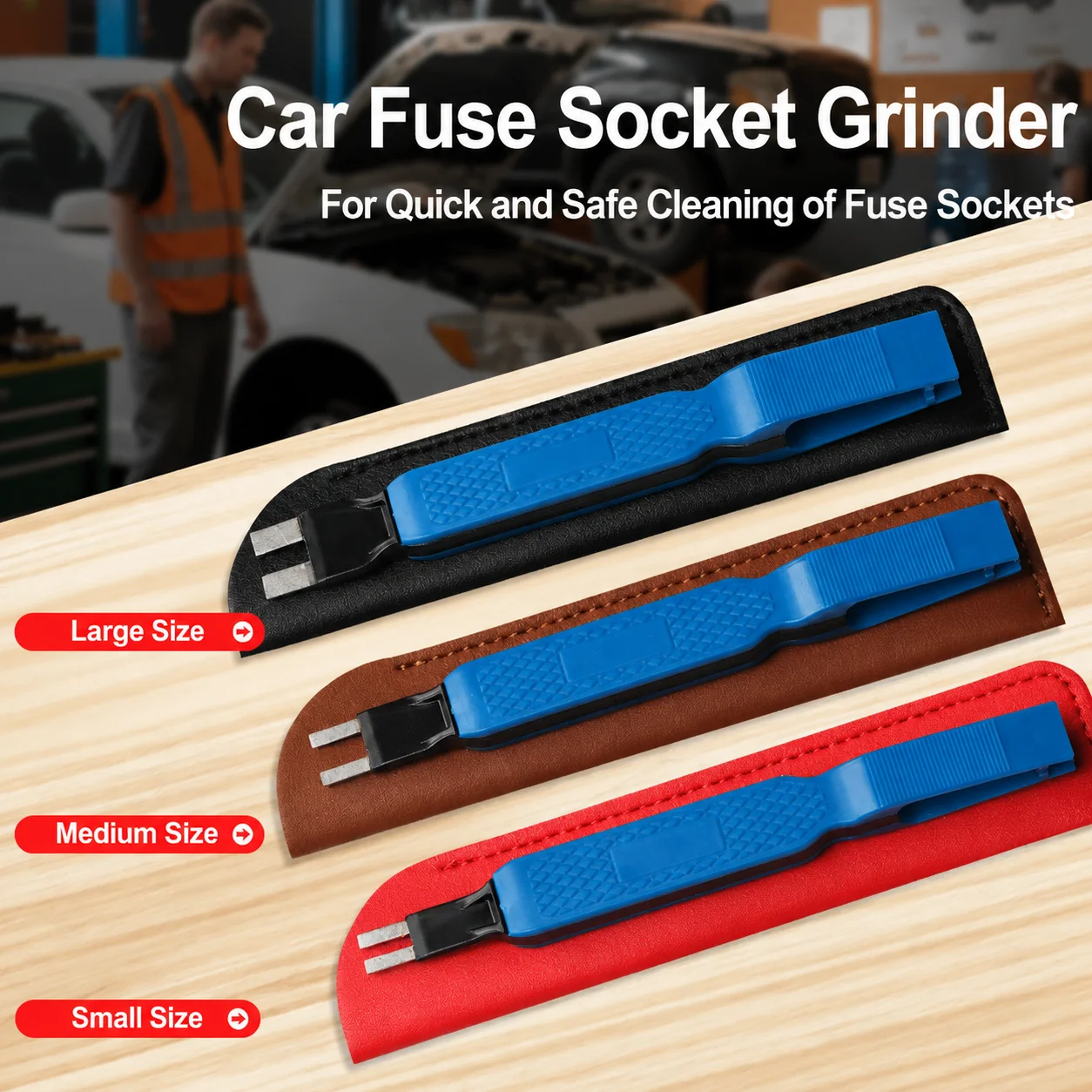 Double Ended Usable Fuse Clip Suitable for Car Fuse Socket Grinder Herramientas Soldering Iron Power Tool parts Sets