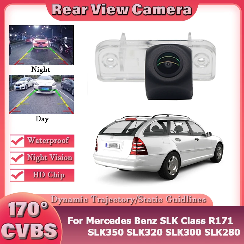Car wireless Rear View Camera For Mercedes Benz SLK Class R171 SLK350 SLK320 SLK300 SLK280 SLK230 Car Reversing Parking Camerar
