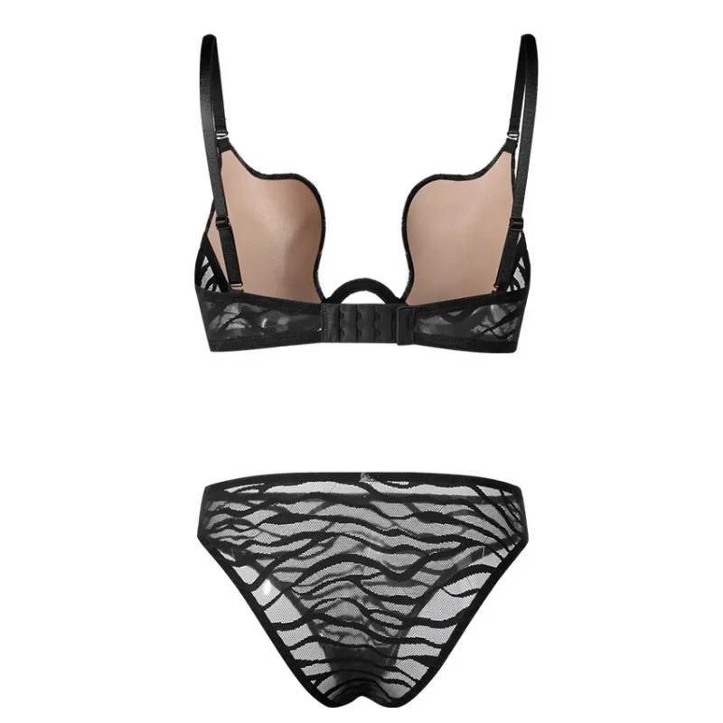 حمالة صدر فرنسية برقبة على شكل حرف U من البائع الكندي، حمالة صدر مريحة بدون خياطة للصدر الكبير، قابلة للتنفس، دعم لجميع المواسم ومجموعة ملابس التخسيس MOYISU #4