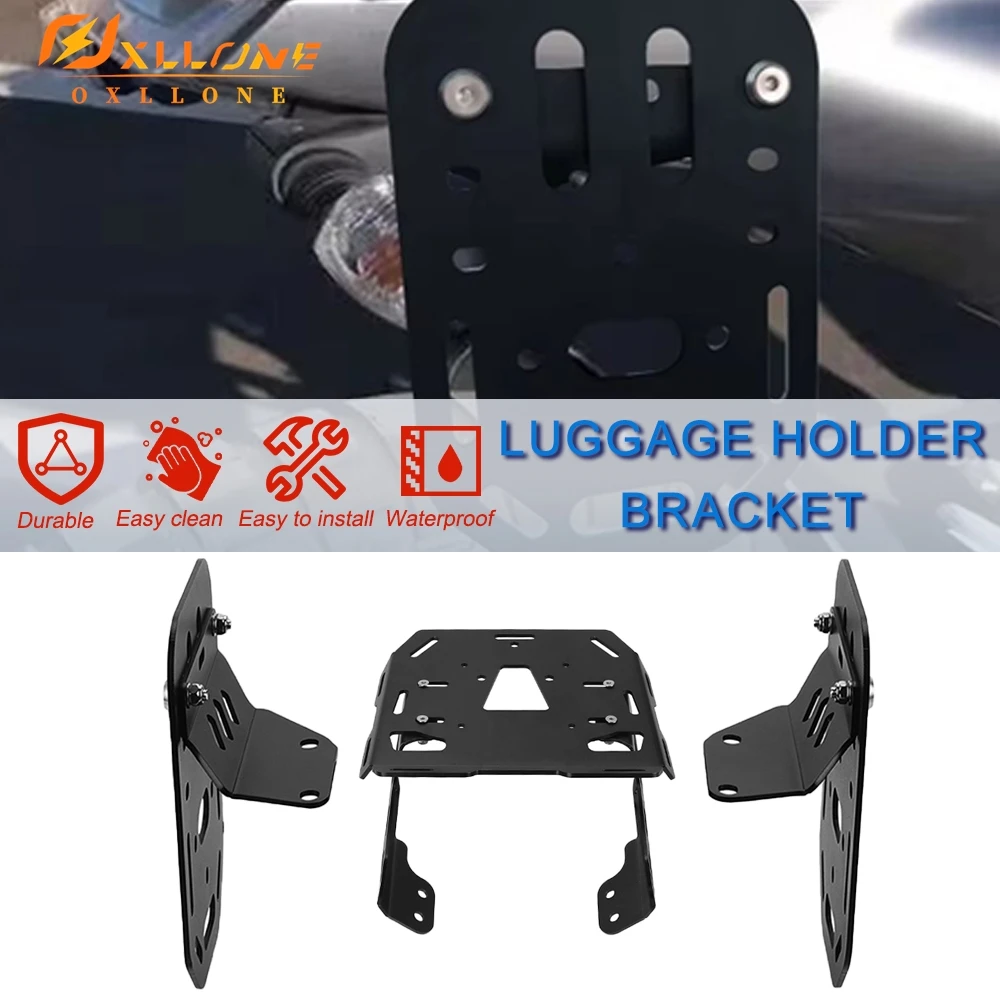 

Motorcycle For Husqvarna Svartpilen 125 200 250 401 Vitpilen 250 401 2018-2024 2023 Side Panniers Rack & Rear Luggage Racks Set