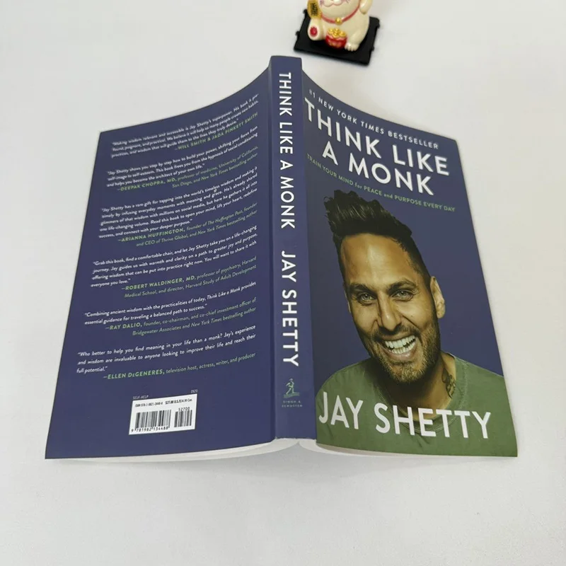 فكر مثل الراهب: تدريب دقيقةك رواية كتاب اللغة الإنجليزية غلاف ورقي