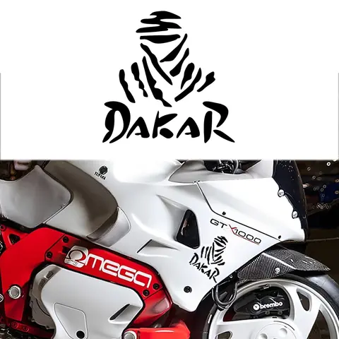 Car Motorcycle Sticker DAKAR Rally Game Auto Body Bumper Windows Motorcycle Laptop Walls Car Body Stickers Car Tuning Accessorie
