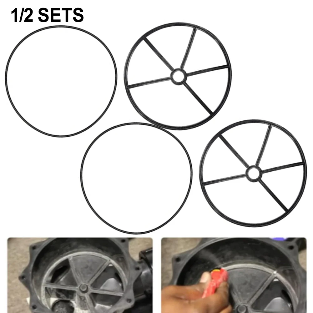 

As Shown O-Ring Kit 2 Inch Gasket For Pentair Spa Replacement Gasket Compatible With HiFlow Valves Flexible Rubber Material