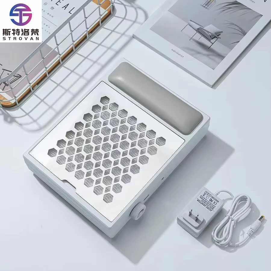 

STLF LZS Rechargeable 4200RPM Nail Dust Collector Portable and Strong Manicure Supply