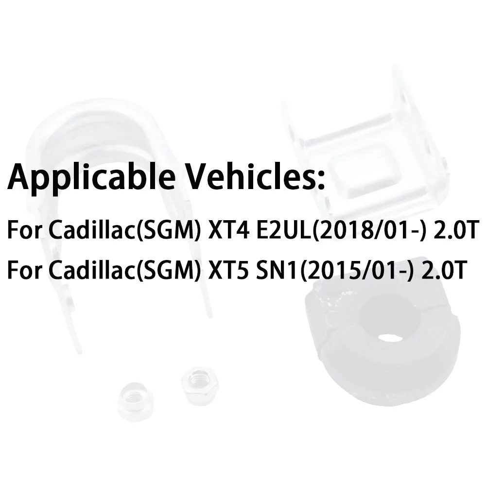 2 قطعة جلبة المثبت الأمامي لكاديلاك XT4 E2UL XT5 SN1 2018 2015 2.0T قوس تصاعد الملحقات