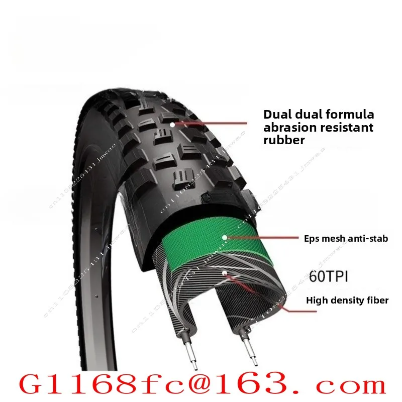Bicycle Tires 26X1.95 27.5X1.95 C1768 Mountain Off-road Stab-proof Tire