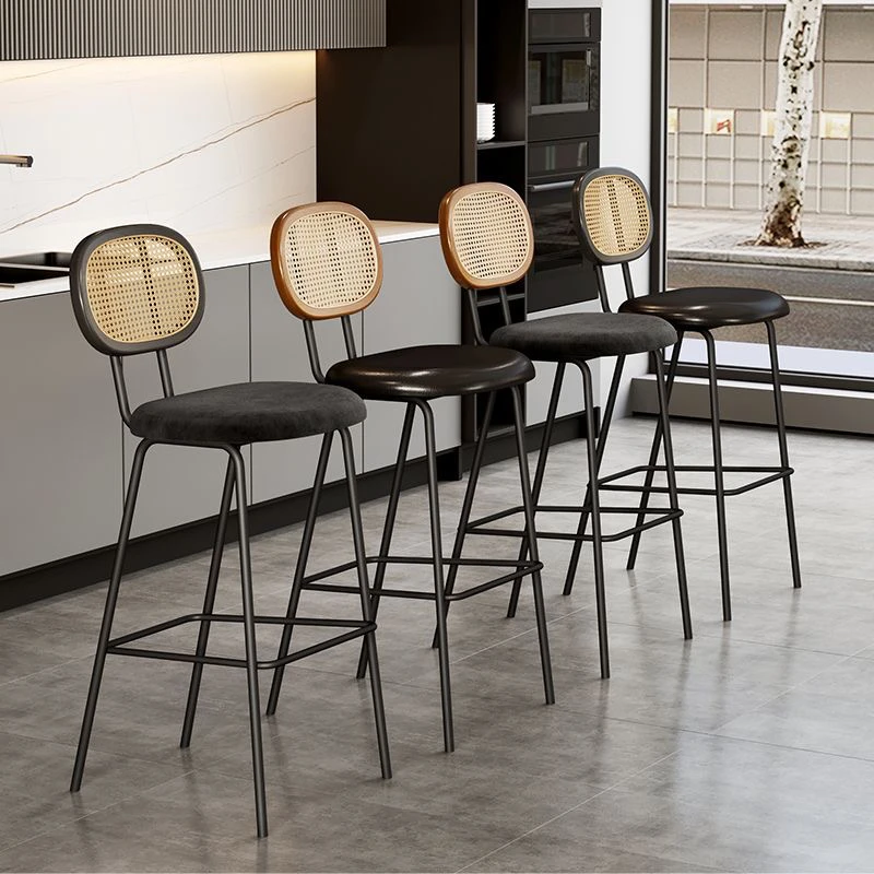 

Minimalist Modern Bar Stools Black Design Italian Ergonomic Cheap Bar Stools Cheap Sturdy Sillas De Comedor Kitchen Furniture