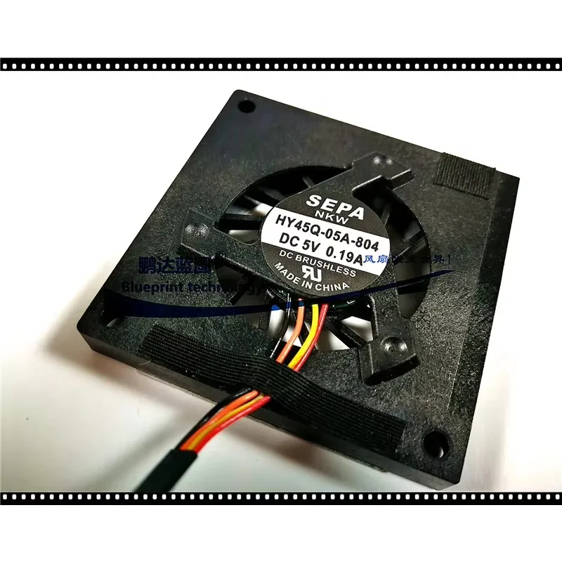 pa كتم الصوت SEPA HY45Q-05A-804 4507 4.5 Cm5v التحكم في درجة الحرارة PWM التوربينات مروحة الكمبيوتر المحمول #4