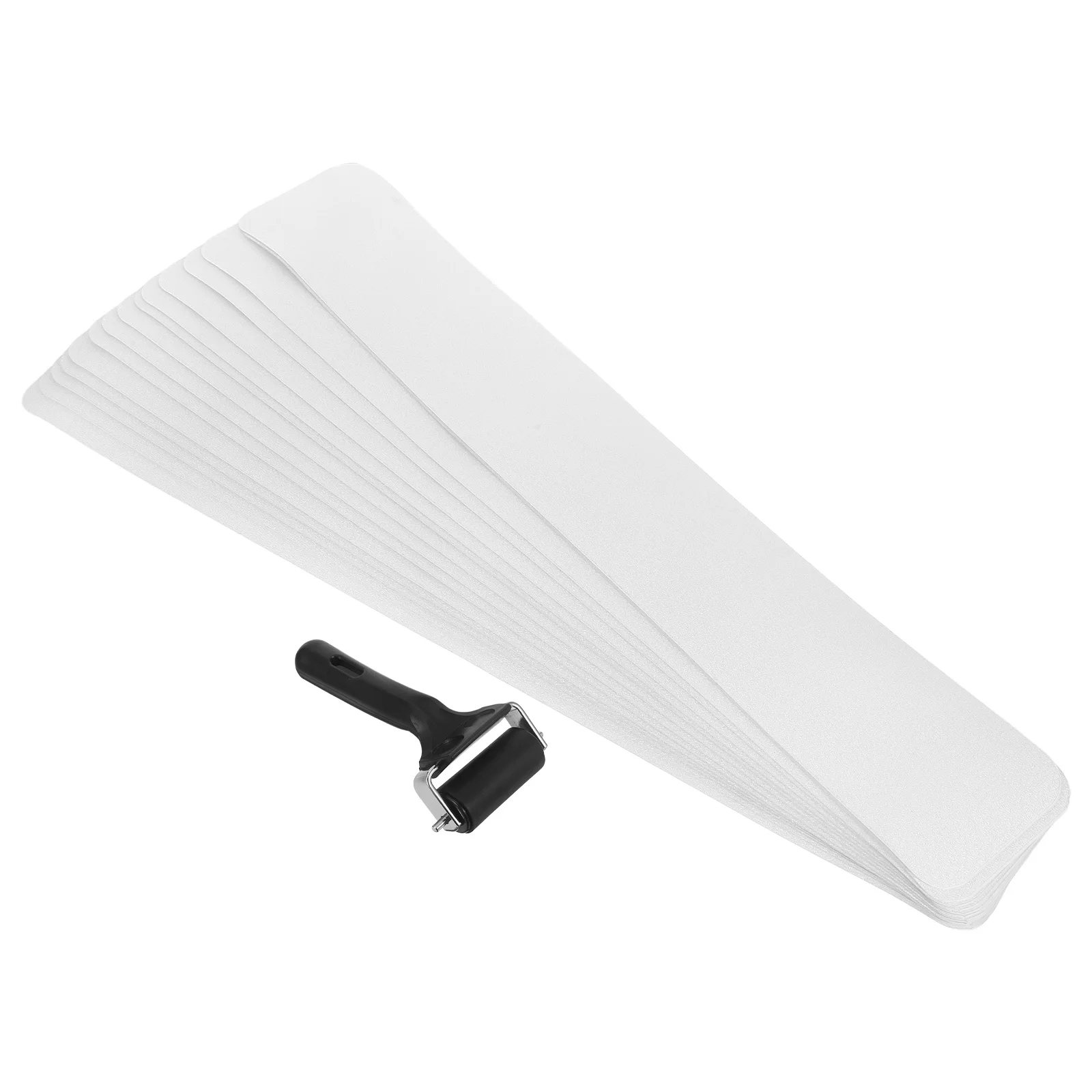 

15pcs Anti Slip Tape Stair Tread Safety Strip For Bathroom Peel Stick Non Skid Floor Decals Waterproof Grip For