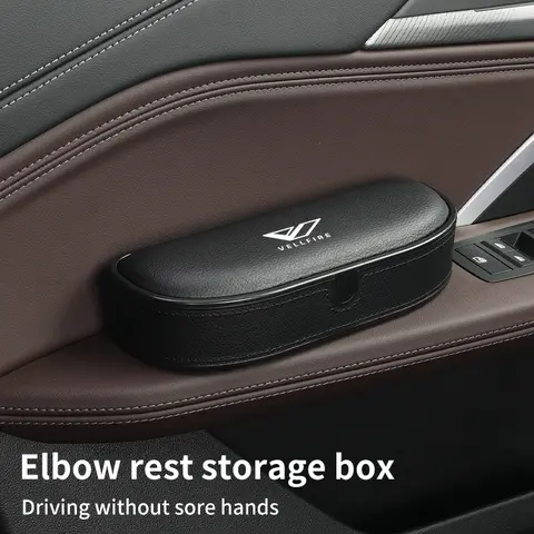 자동차 팔걸이 팔꿈치 지지대 쿠션, 높이 조절 가능 팔꿈치 받침대 쿠션, 도요타 벨파이어 CHR 코롤라 야리스 아이고 GT86 프리우스 RAV용 Best5