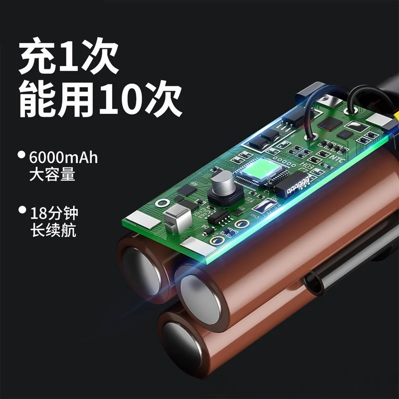 Venta directa de fábrica aspiradora de coche P10 aspiradora de coche inalámbrica aspiradora de mano portátil (2 juegos)