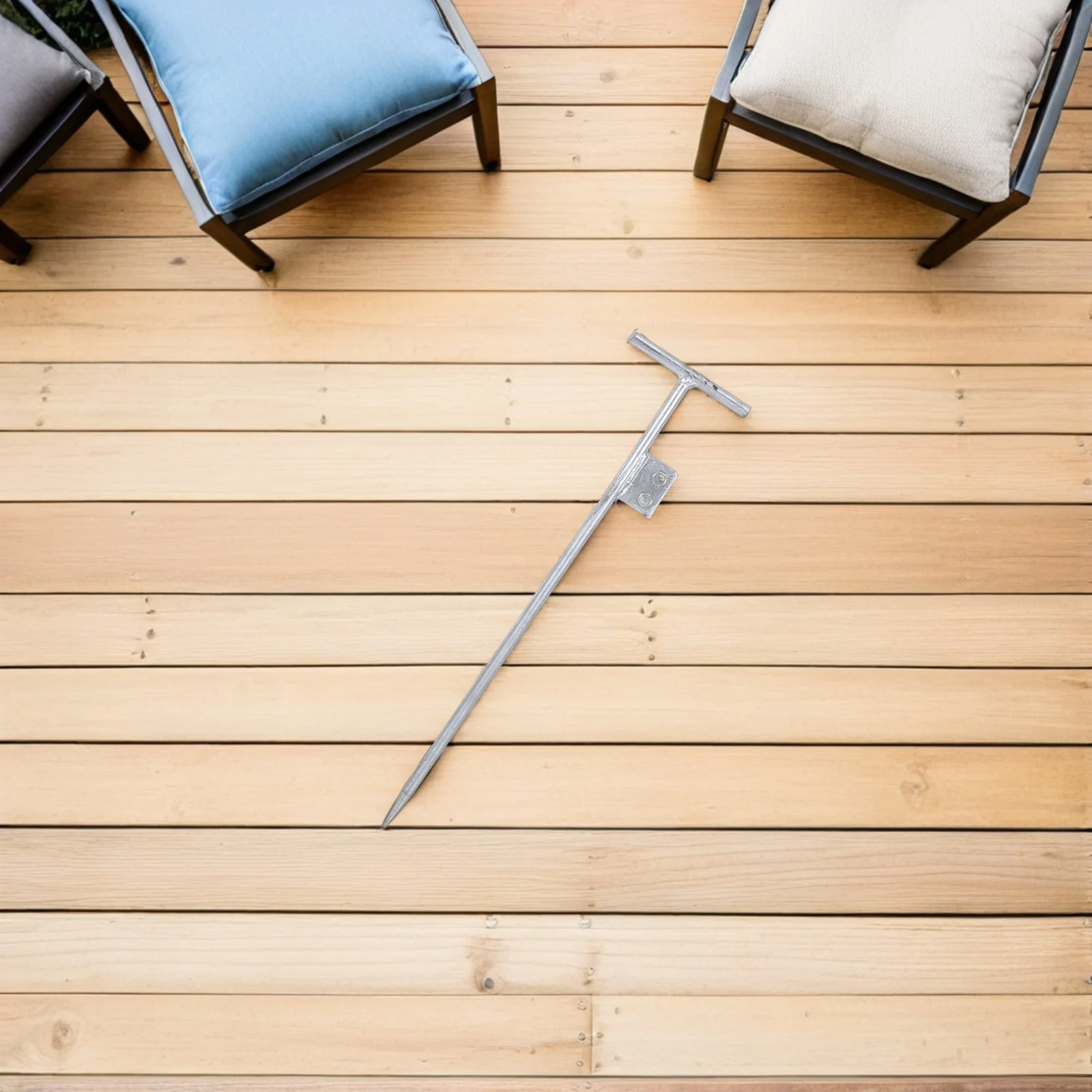 Galvanized T-Shape Ground Rod Portable Electrical Grounding Stake Home Industrial Earthing Rod Grounding Electrode