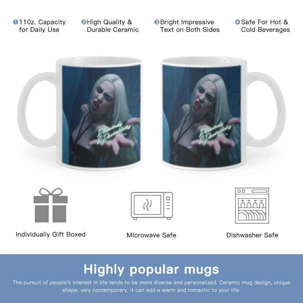 Sänger ava max Keramik Tasse Kaffee Haferflocken Frühstücks tasse kreative Persönlichkeit Tasse