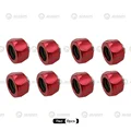 Red 8pcs