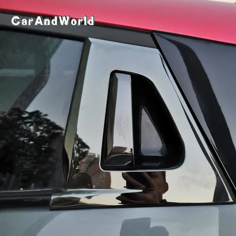 

Stainless Steel External Door Handle Frame Body Bowl Cover Trims Car Moulding Accessories For Changan UNIT UNI-T 2020-2025