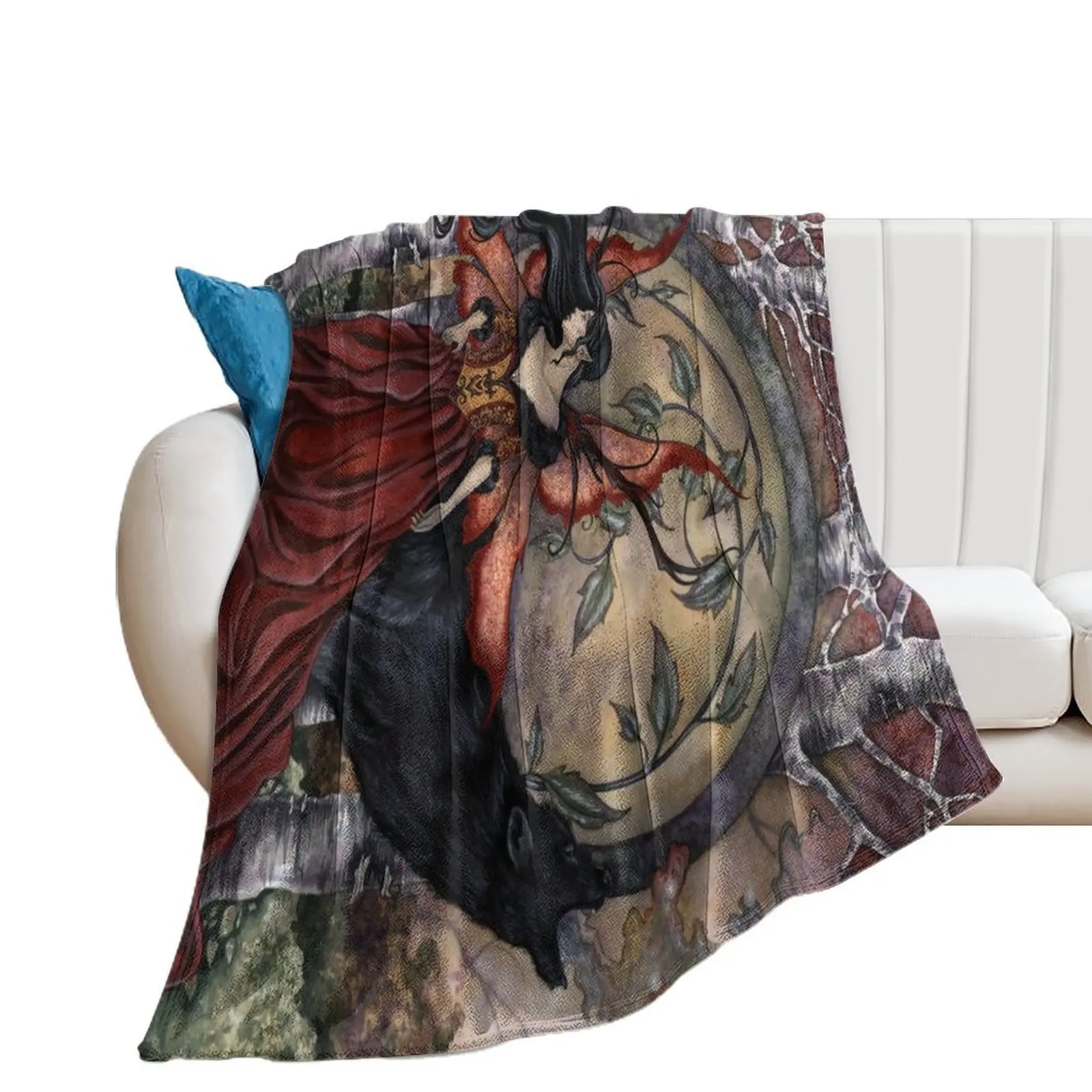 

Beauty And The Beast Throw Blanket Decorative Beds Luxury Throw Blankets For Bed Blankets