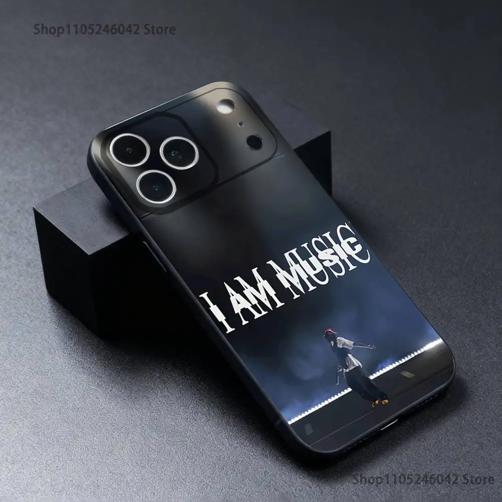 حافظة هاتف I AM MUSIC P-Playboi Carti مقاومة للاهتراء لهاتف iPhone 17,16,15,14,13,12,Pro,XS,Max,XR,Plus,E,SE4,غطاء ناعم أسود صغير #5