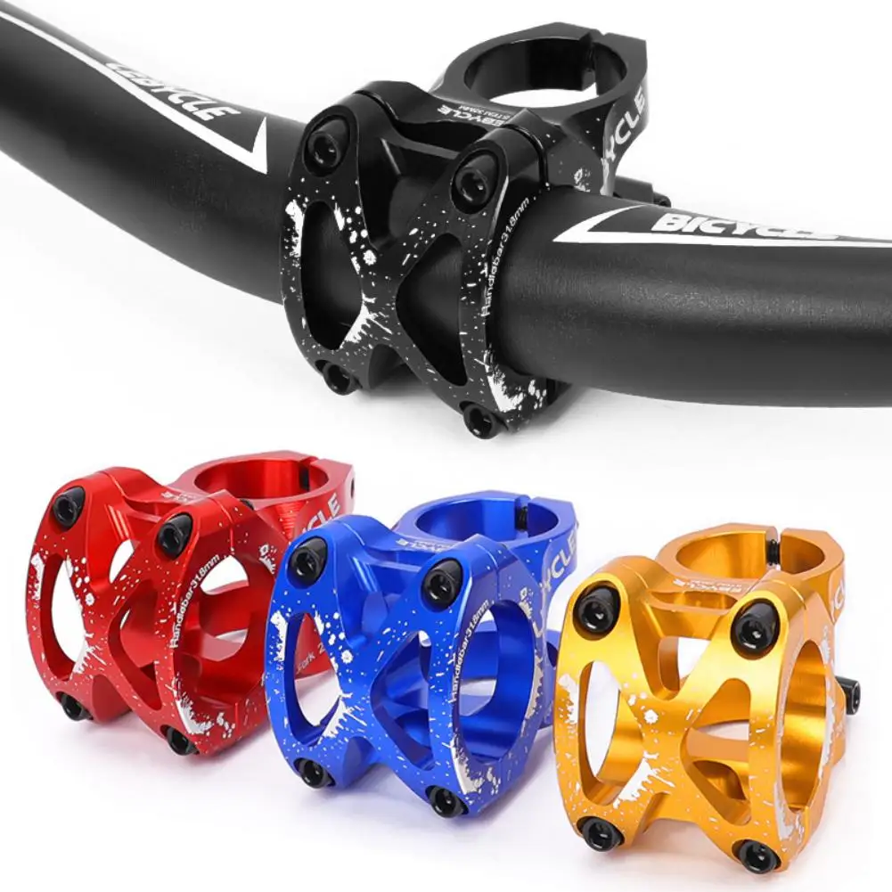 

Mountain Bike Stem 31.8 35mm 0 Degree Short Handlebar Stem For Most Bicycle / Fixed Gear / Road Bike / MTB / Cycling