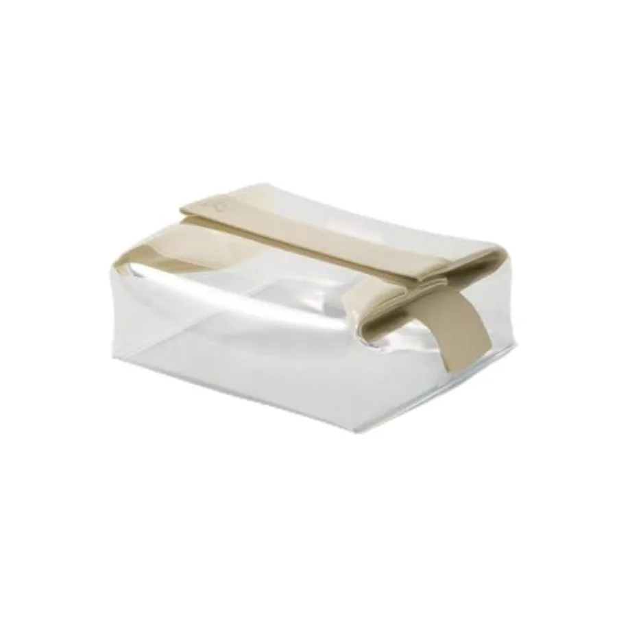 

Parcel - Clear Kit with Magnetic Closure - Durable and Leak-Resistant Travel Toiletry Kit - TSA-Compliant and Modular Design -