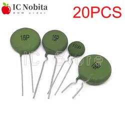 20PCS PTC Positive Temperature Thermistor Resistor 16P 15P 19P 10P Thermal Resistance Green