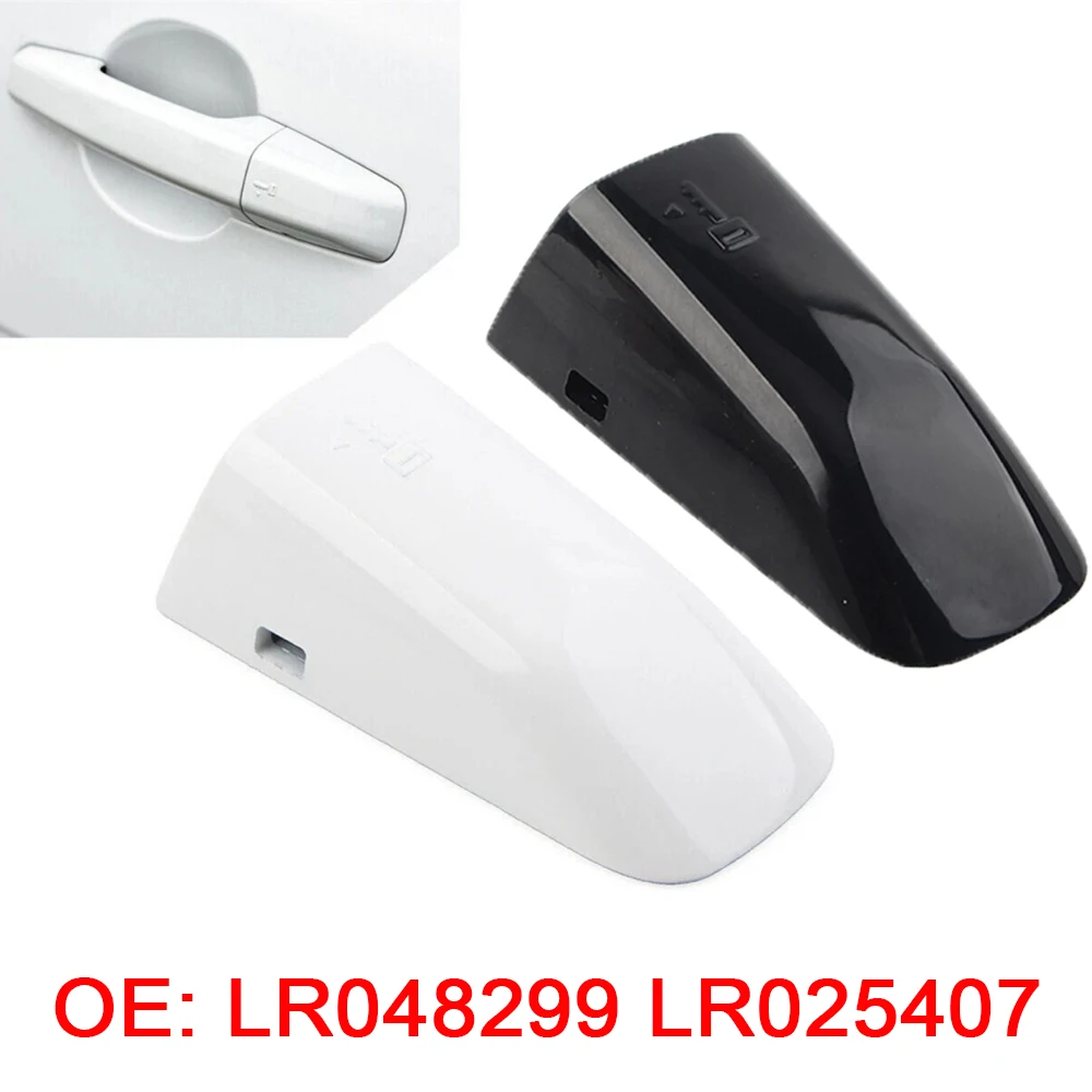 

Car White Black Front Left Driver Side Exterior Door Handle Cap For Land Rover LR5 Discovery Range Rover LR048299 LR025407