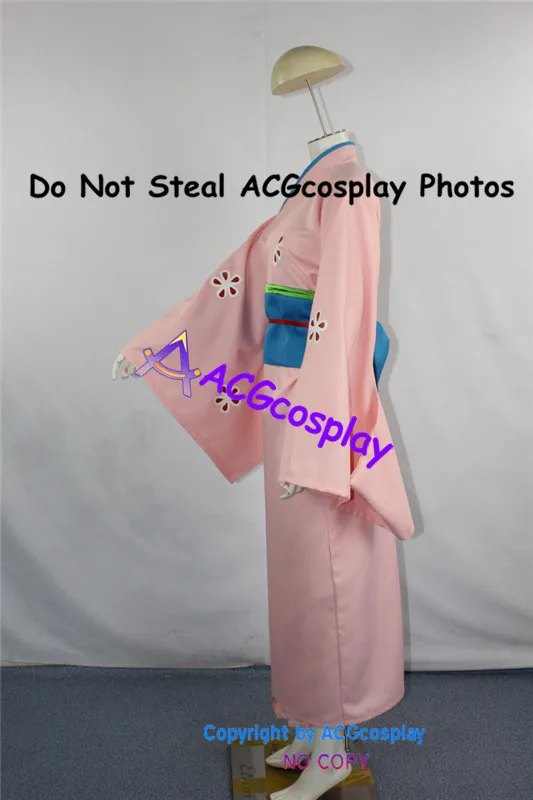 Gintama Tae Shimura Cosplay Costume acgcosplay kimono costume Gin Tama cosplay