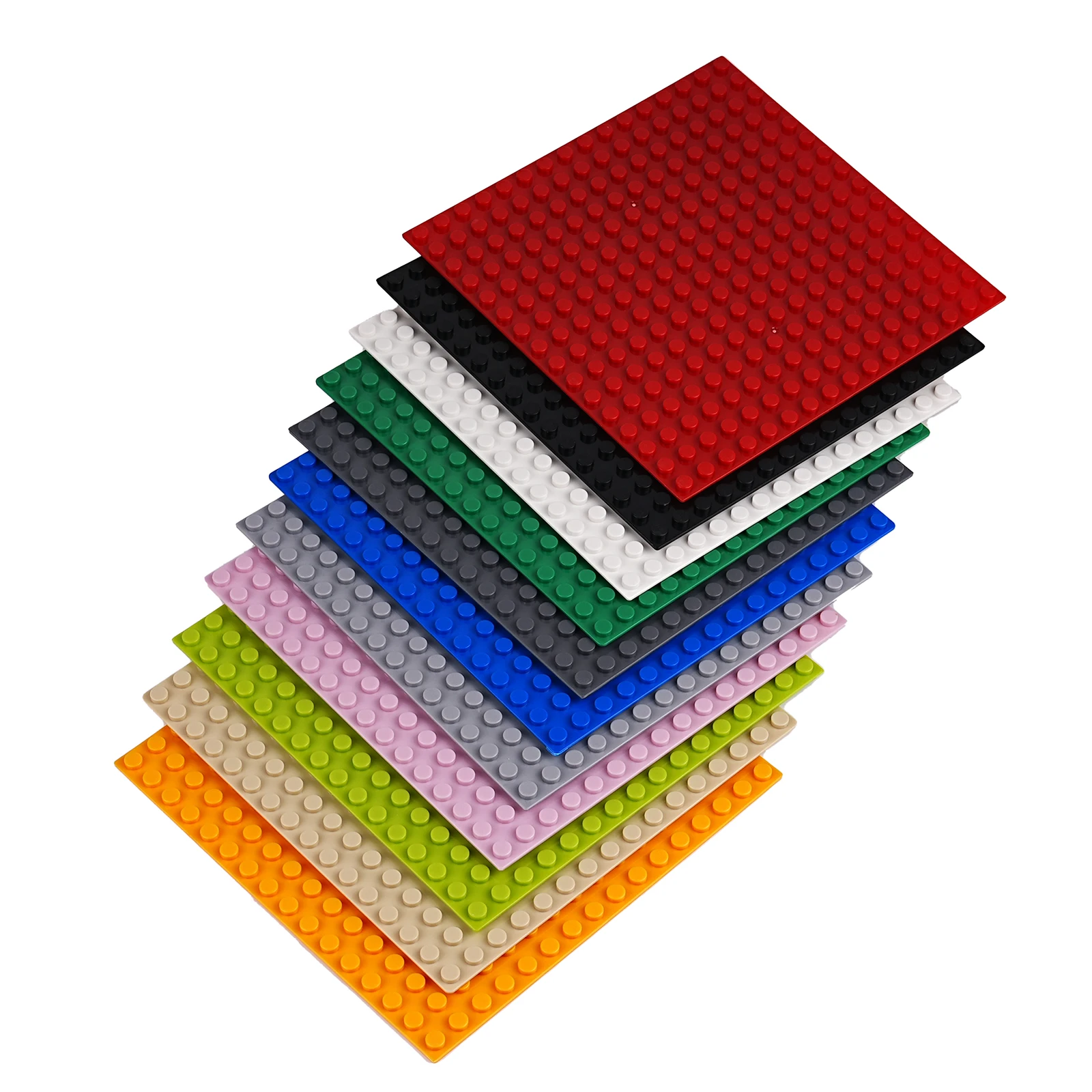 

MOC 16x16 Base Plate Single-sided Building Block Small Particle DIY Parts Educational Bricks Puzzle Toys Gifts For kids