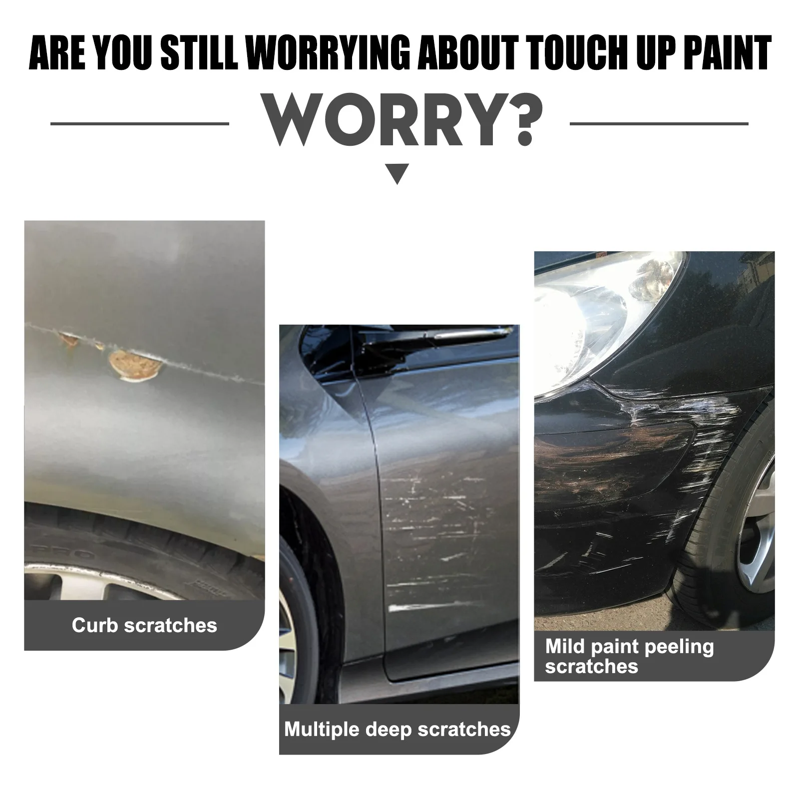 Car self-spraying paint Car scratch repair self-spraying paint varnishing touch-up spray