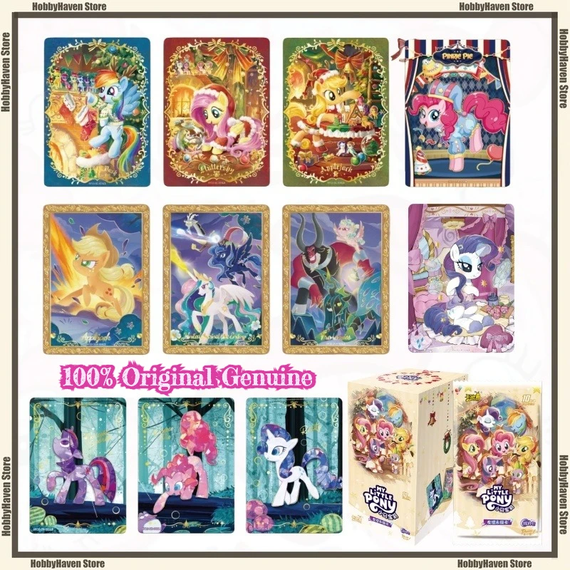 

In Stock Card Game My Little Pony Friendship Eternal Card Fai Moon Pack 10th Official Genuine Card Collection Gift