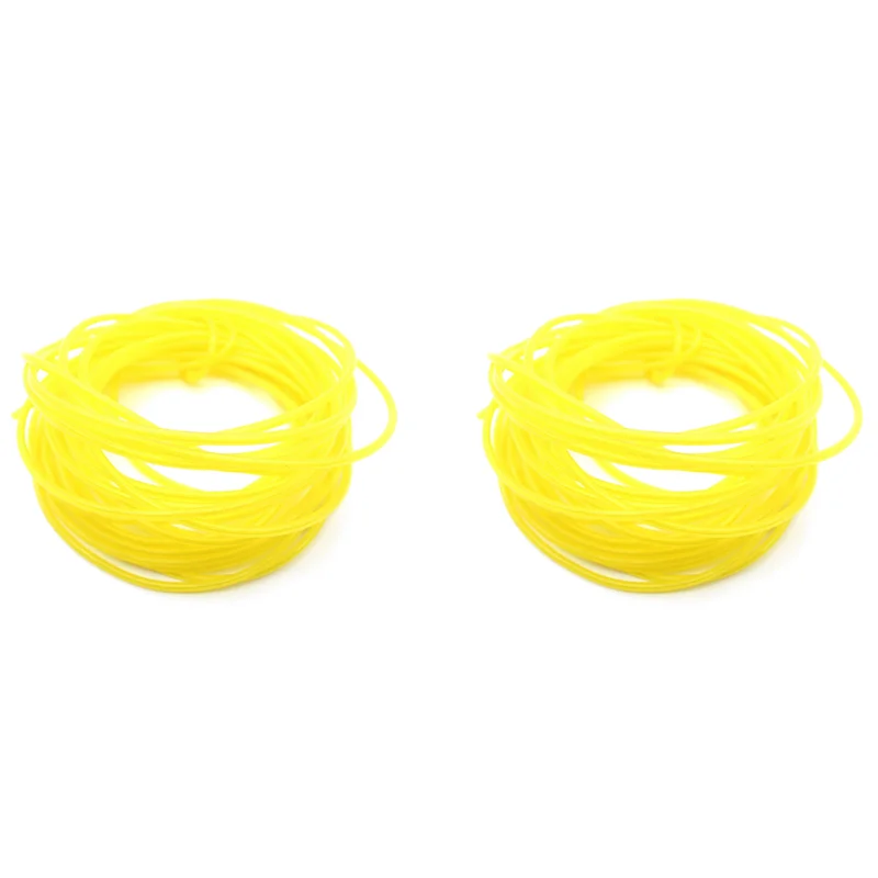 

A96I-2 шт. 10 м 3 мм x 5 мм 1/8 х 3/16 дюйма Tygon топливный шланг для Stihl Homelite газонокосилка пила триммер триммер вентилятор