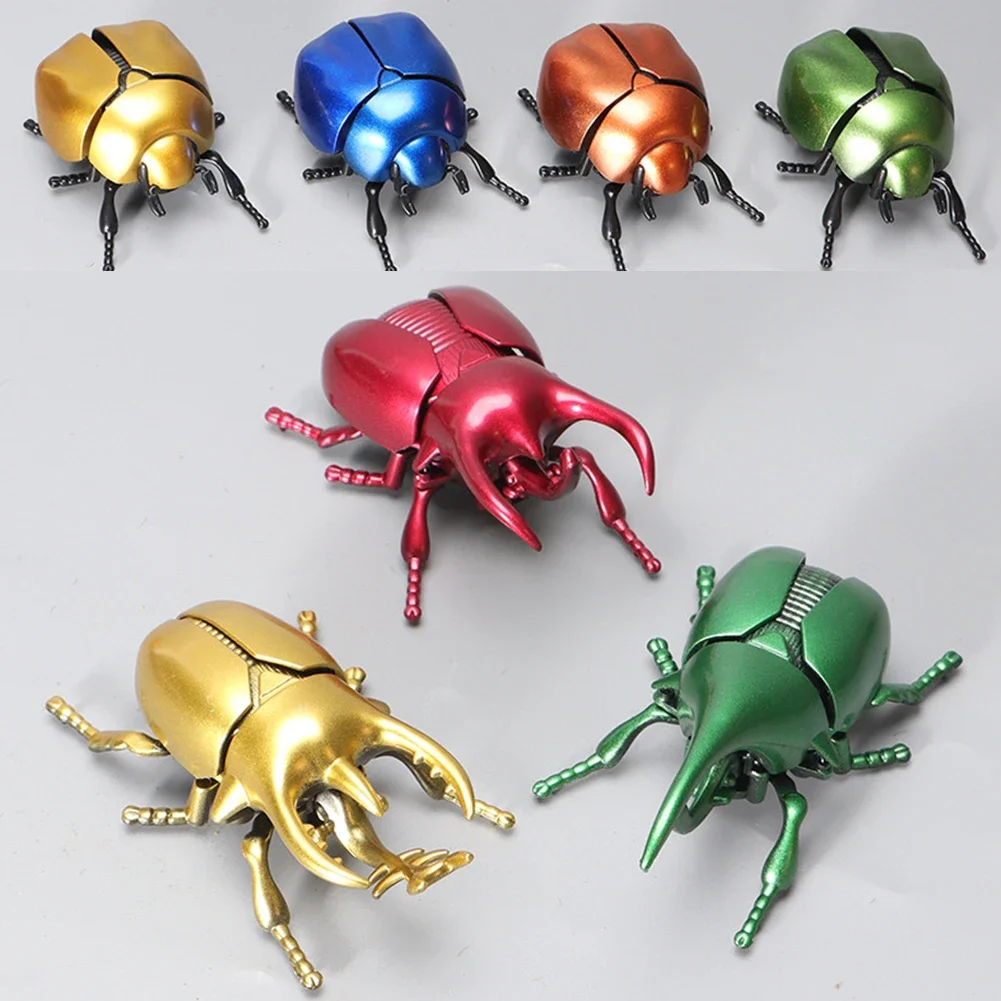 Bee Wind Up Insect Bionic Toys Creative Prankster Animated Insect Toy Model Bee Insect Children's Plastic Animals Wind Up Toy
