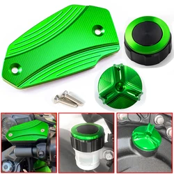 For Kawasaki Z 900 Z 800 Z 650 Z650 Z900 Z800 2013-2024Motorcycle Rear Front Brake Fluid Cap And Fuel Cap Protection Accessories