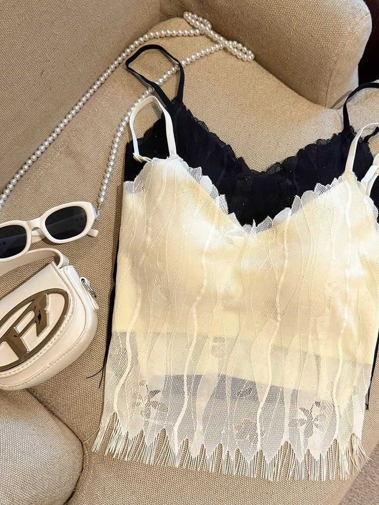 Lace Crop Top Women… - image