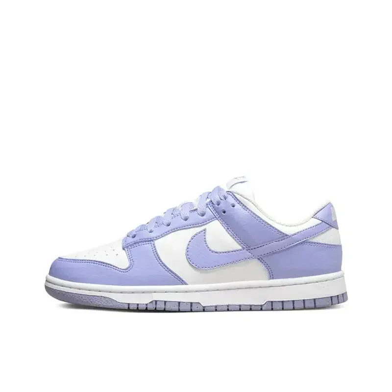 

Nike Dunk Women and Men Fashion Leisure White Purple Low Top Sweat-Absorbant Anti-slip and Wear-resistant Sneakers DN1431-103