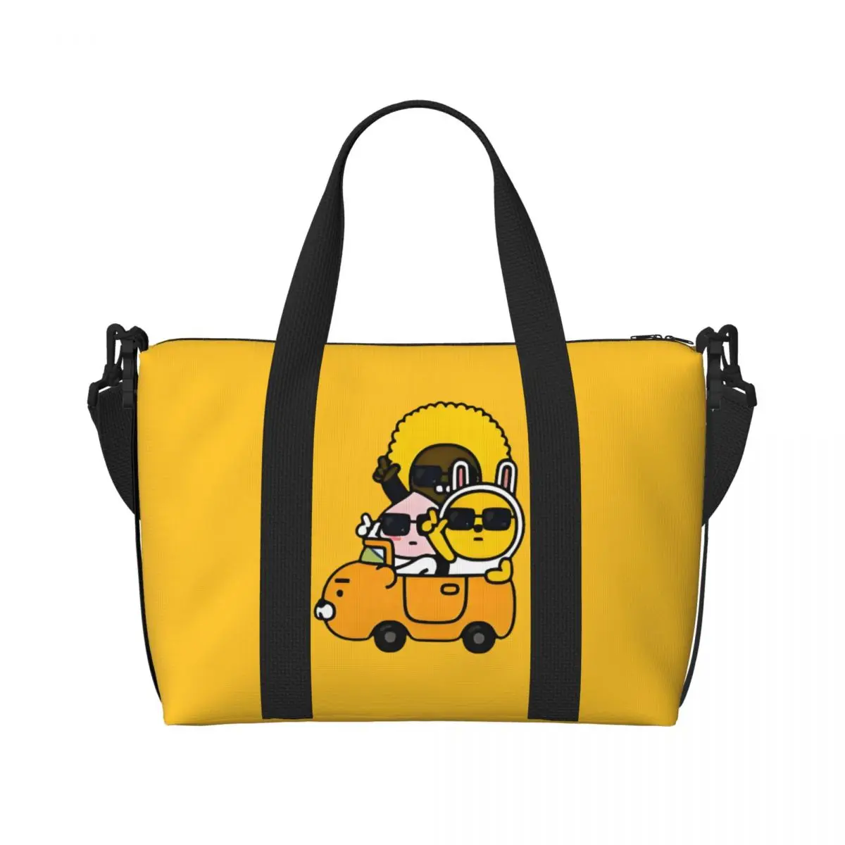 

Custom K-Kakaoed Tote Bag Women Large Capacity Animation Beach Gym Travel Bags