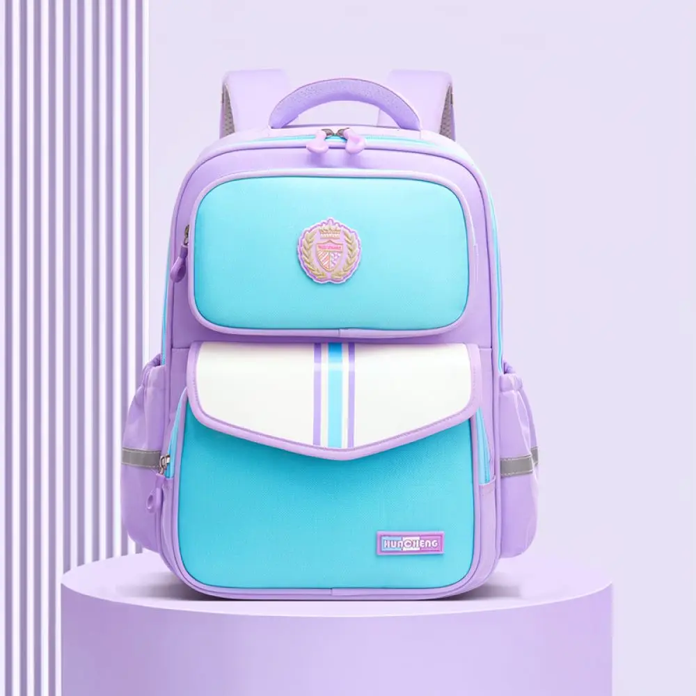 Lightweight Kids Schoolbag For Xinchaorun Primary Students Ergonomic Spine Support Waterproof Nylon Bookbag Breathable Rucksack