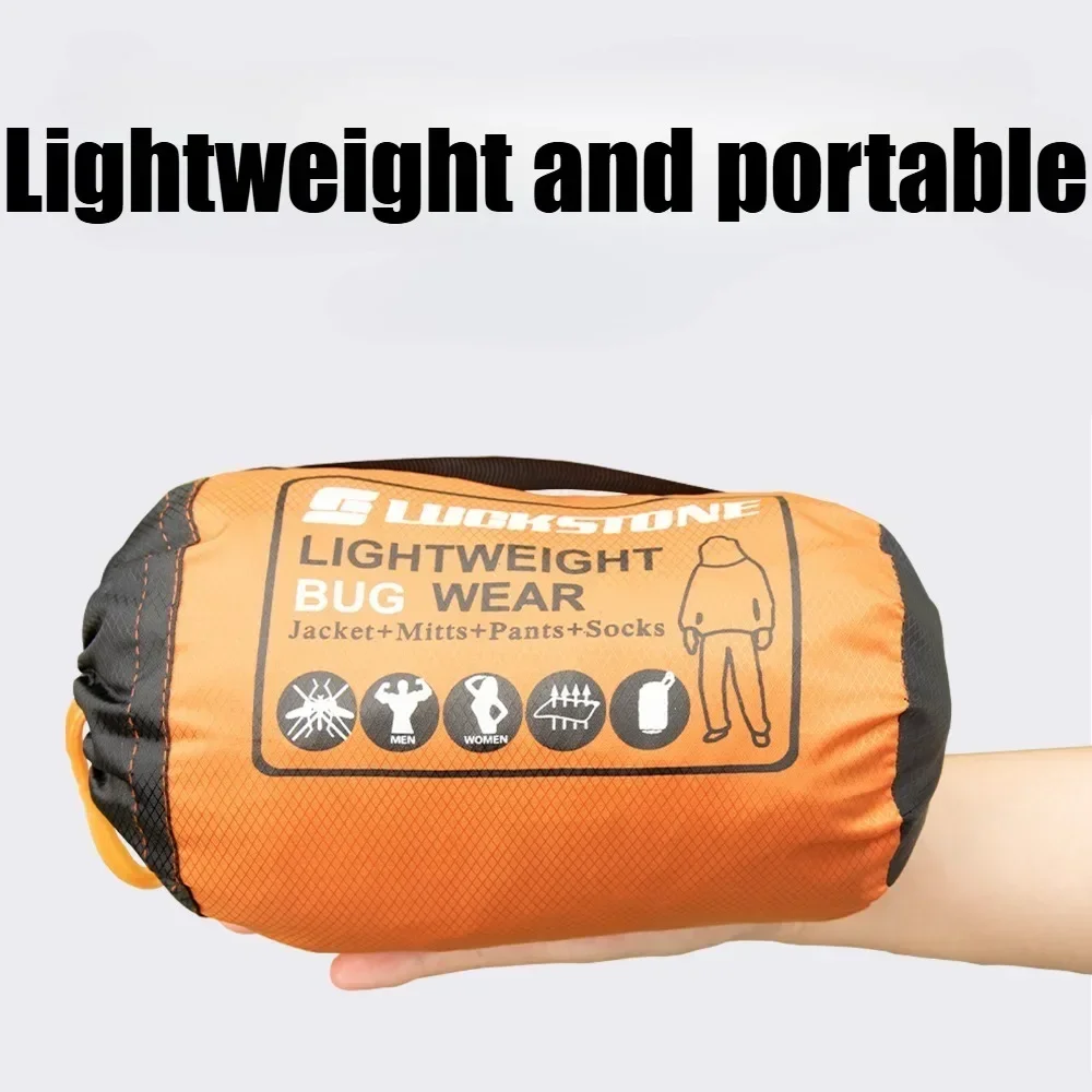 طارد البعوض في الهواء الطلق شبكة الشاش منع الحشرات ارتداء مقاومة تنفس الصيف ملابس طارد البعوض في الهواء الطلق