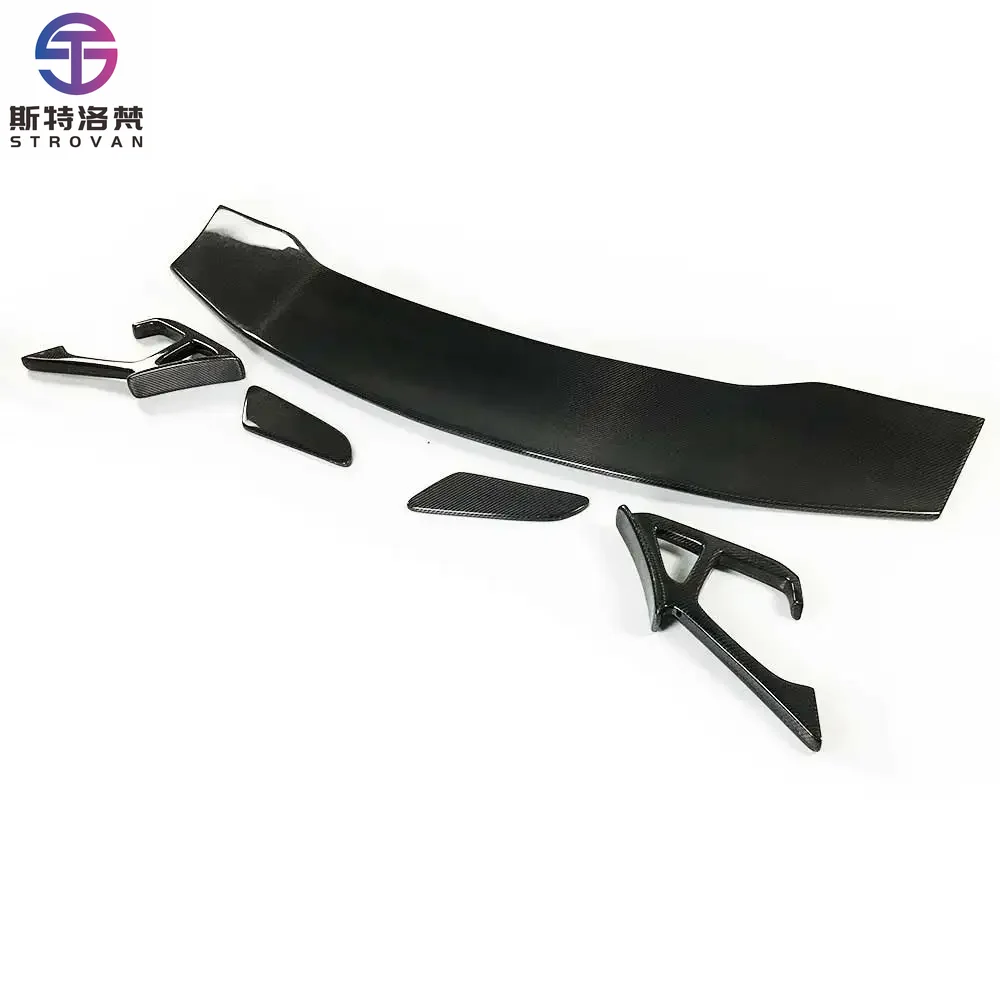 

STLF D Style Carbon Fiber Rear Trunk GT Wing Spoiler for Lamborghinis Gallardo LP550 LP560 LP570