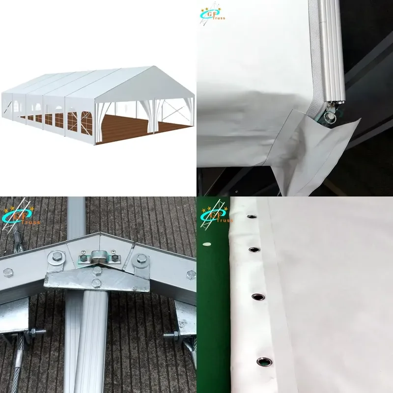 for Trade Show Tent 500 People Aluminum Frame Wedding Tent China Tent Factory Price