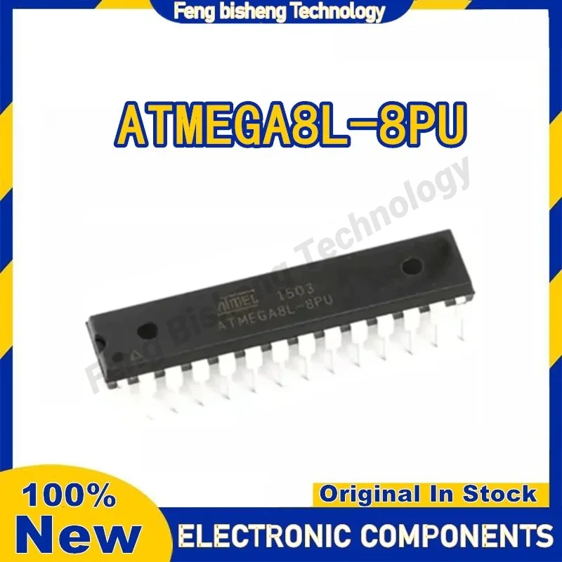 

5PCS ATMEGA8L-8PU ATMEGA8L-8 ATMEGA8L ATMEGA ATMEGA8 IC MCU Chip DIP-28 in Stock 100% New Origin