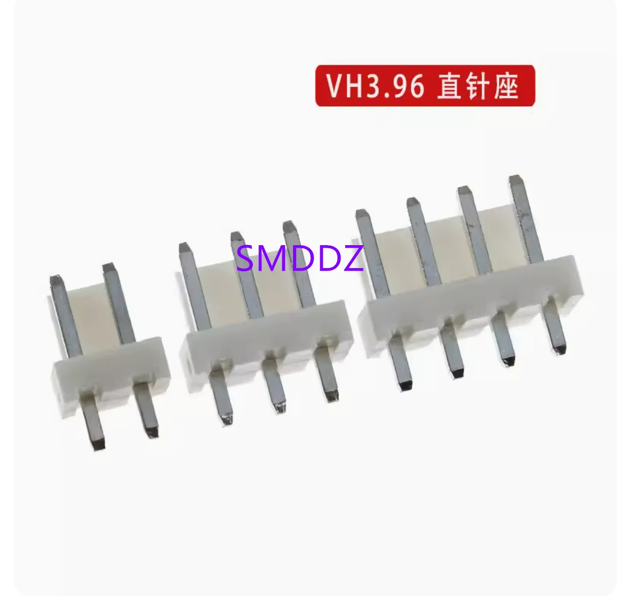 100pcs   VH3.96 connector straight needle socket solder joint terminal 2P3P4P5P6P7P8P9P-12P