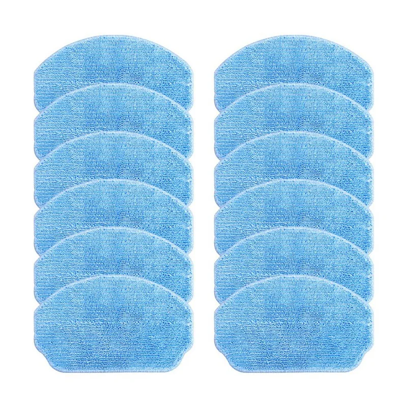 12 Stück kompatibel für Midea vcr04w Mop Tücher Lappen Roboter Staubsauger Ersatzteile Zubehörteile