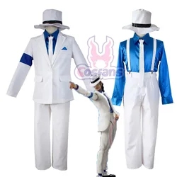 Michael Jackson Cosplay Costumes Top Pants Hat Outfits Fantasia Stage Performances Costumes For Man Woman Children Boys