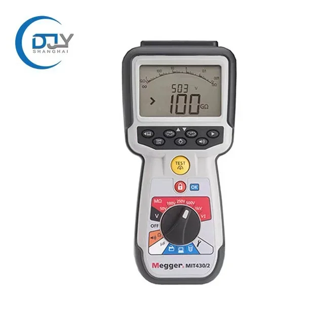 

Original brand MIT430/2 category IV insulation resistance tester